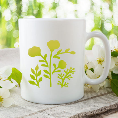 Teling 80 Pcs Flower Stencils Spring Bouquet Painting Stencils Reusable Wildflower Small Botanical Floral for Painting on Wood Wall Canvas Crafts Home Furniture Sign, 3 x 3 Inch