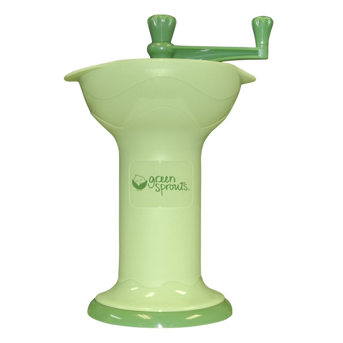 Green Sprouts Fresh Baby Food Mill, Manual Puree Maker with Built-In Serving Bowl, Separates Seeds & Skins, No Batteries or Electricity Needed, Compact, Dishwasher Safe