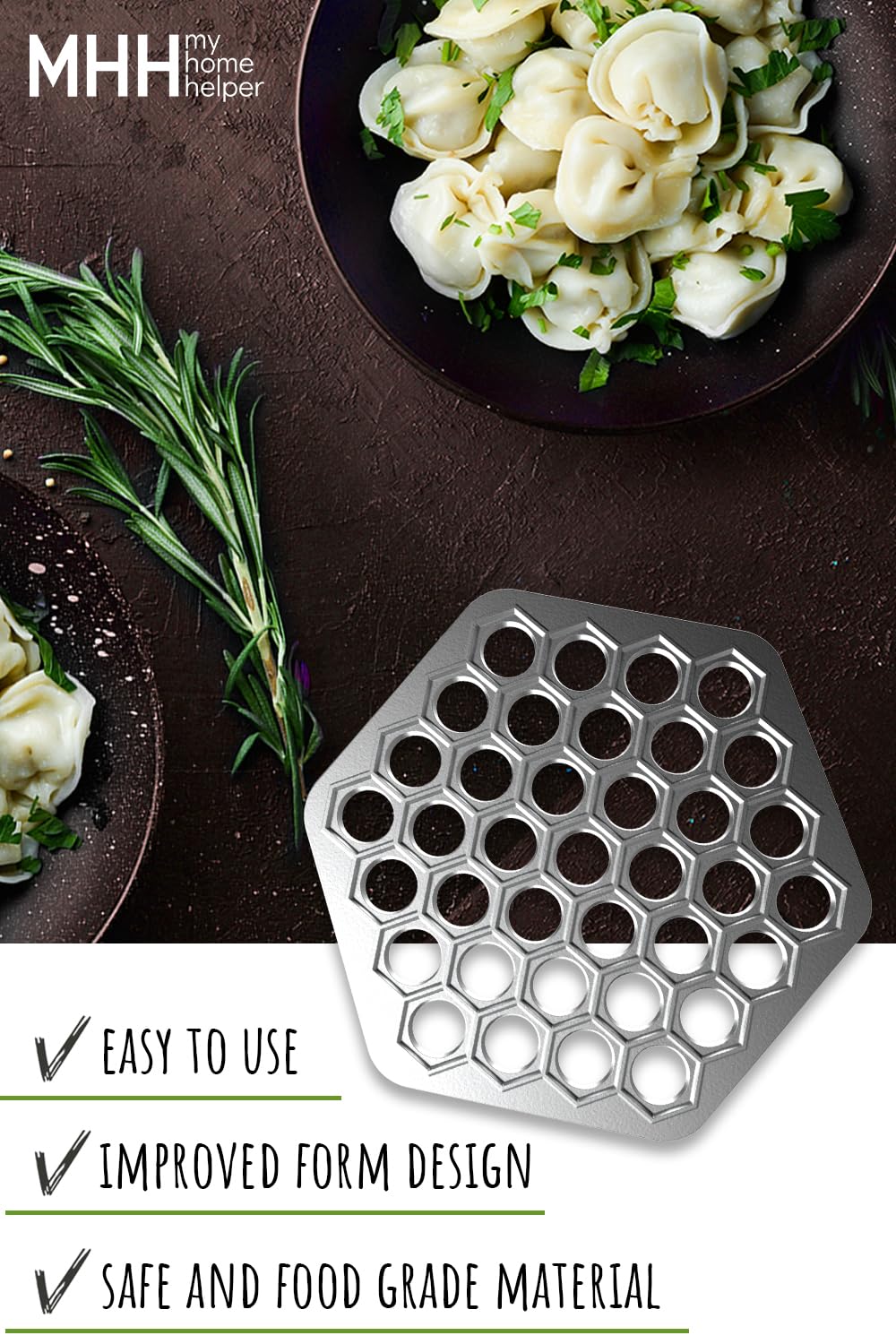 Russian Ravioli Maker Dumplings Mold Pelmeni Metal Mold Siberian Pelmeni Meat Dumpling Maker Machine Ravioli Cutter 1302439