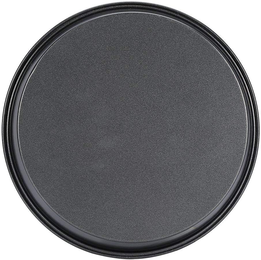 Yosoo 8 Inch Carbon Steel Non-Stick Round Pizza Pan, Microwave Oven Baking Dish