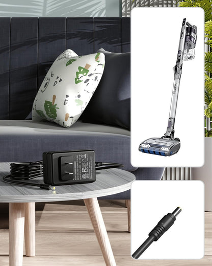 PUIMIT 28.8V Charger for Shark Vertex DK33-288080H-U IZ462H IZ440H IZ441HBRN IZ482H IZ483H IZ662H IZ682H Lightweight Cordless Stick Vacuum Power Cord Replacement 6.5Ft