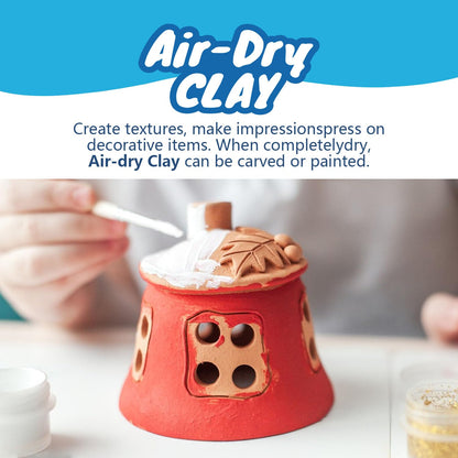 REALART Air Dry Clay for Adults (2.2 LB White) Airdry Clay Air Dry