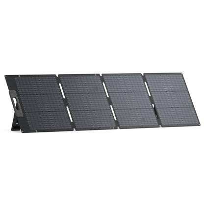 BLUETTI 200W Solar Panel for Solar Generator EB3A AC2A AC50B AC70 AC180 AC200L Elite 200 V2 AC300 AC500 B300K, Foldable Solar Charger with Adjustable Kickstands for RV, Camping, Blackout