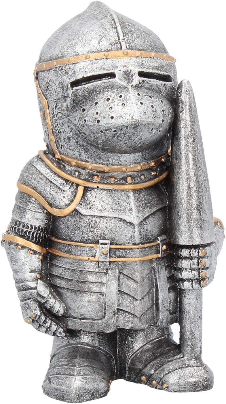 Nemesis Now Sir Pokealot Figurine, 16cm, Silver