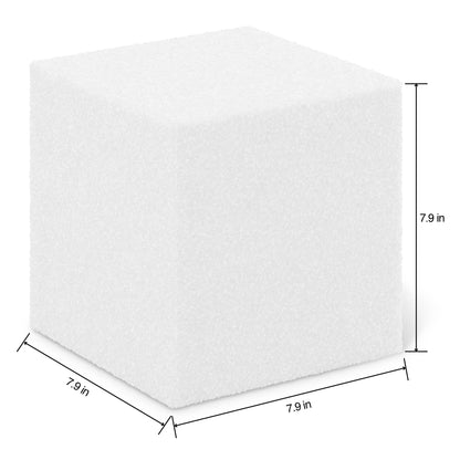 FloraCraft CraftFōM Cube 7.9 Inch x 7.9 Inch x 7.9 Inch White