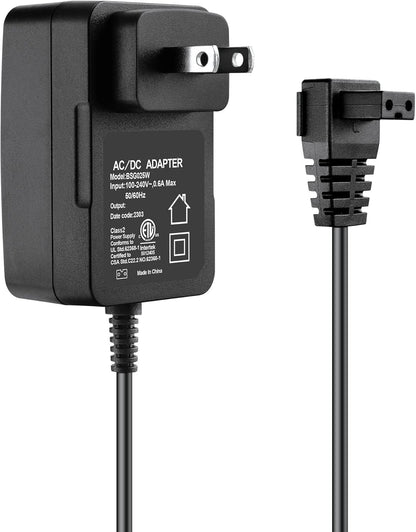 2-Prong 12.6V 1A AC/DC Adapter for AIPER Smart Seagull 600 Cordless Robotic Pool Vacuum Cleaner
