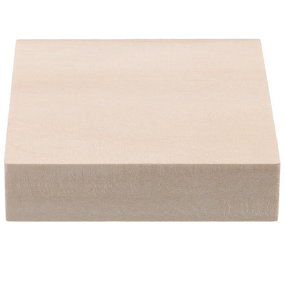 KOHAND 20 PCS 4 x 4 x 1 Inches Basswood Blocks, Unfinished Wood Blocks, Square Wood Carving Whittling Blocks for Craft, DIY