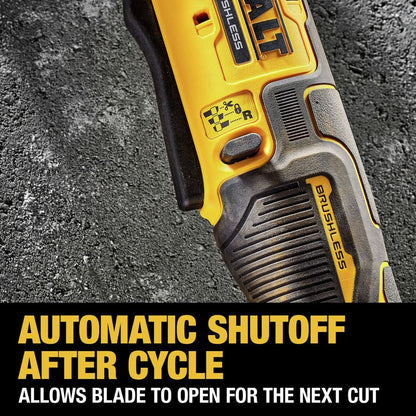 DEWALT 20V MAX XR Wire Cutter Kit, Cuts Carbon Steel and Stainless Steel Wire, Cordless, Battery and Charger Included (DCE158D1)