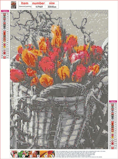 MMAHD 5D DIY Diamond Art Painting Kits for Adults,Flower Full Drill Embroidery Paintings Rhinestone Pasted DIY Painting Cross Stitch Arts Crafts for Home Wall Decor 11.8×15.8Inches
