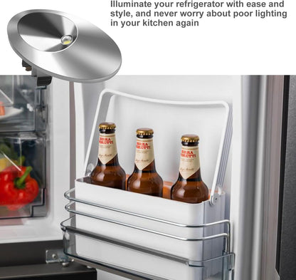 WR55X11132 Refrigerator LED Light and Cover Assembly for GE Refrigerator, Replace WR55X25754
