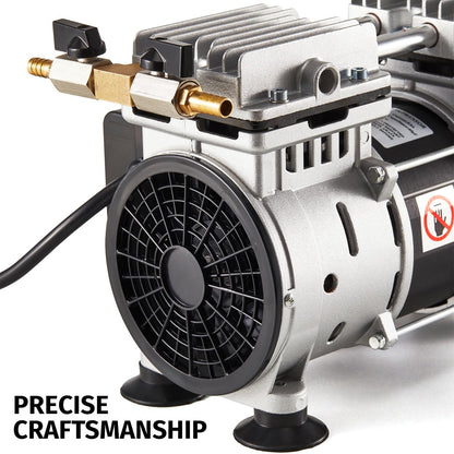 MEISHUNDA Pond Aeration Pump,550W Power 5.2CFM for Up to 3 Acre with Timer,3/4 HP Compressor,NO Diffuser