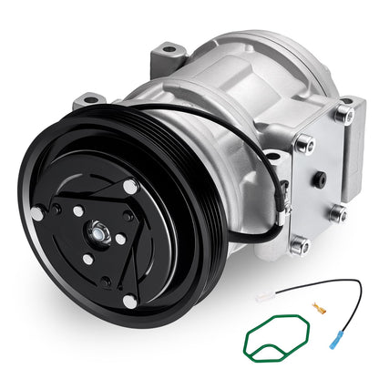 SYKRSS 78328 Air Conditioning A/C Compressor with Clutch Compatible with Acura Legend 1991-1995 3.2L, for RL 1996-2004 3.5L, for TL 1996-1998 2.5L 3.2L, Gas