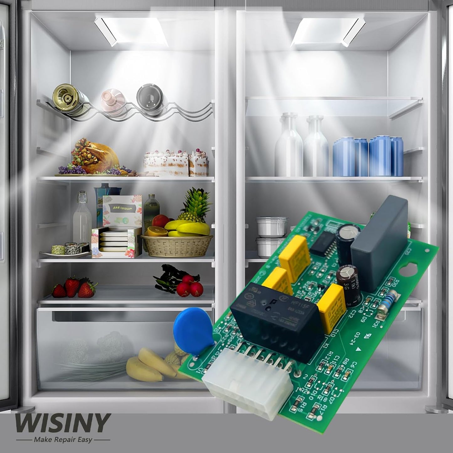 5303918476 241508001 Refrigerator Defrost Control Board - Compatible for Frigidaire Kenmore Electrolux
