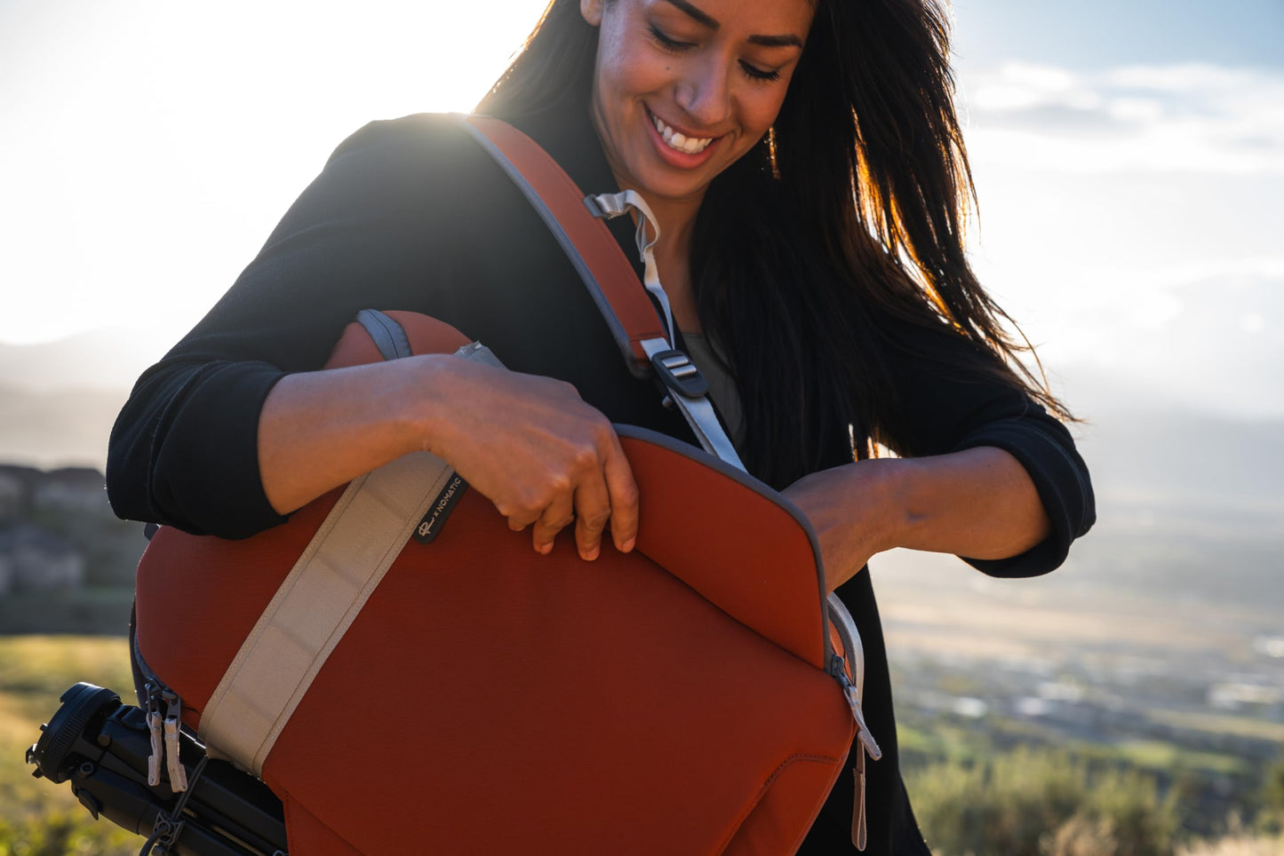 NOMATIC Luma Camera Pack 18L - Camera Backpack Designed by Peter McKinnon - Camera Bag for Photographers (Rust)