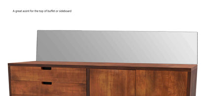 Marketing Holders 6 Pack Acrylic Mirror Sheet 12" x 48" Reflective Frameless Lucite Tile Lightweight Display with Rounded Corners for Buddy Sour Horses Chicken Coops Nurseries and Daycares