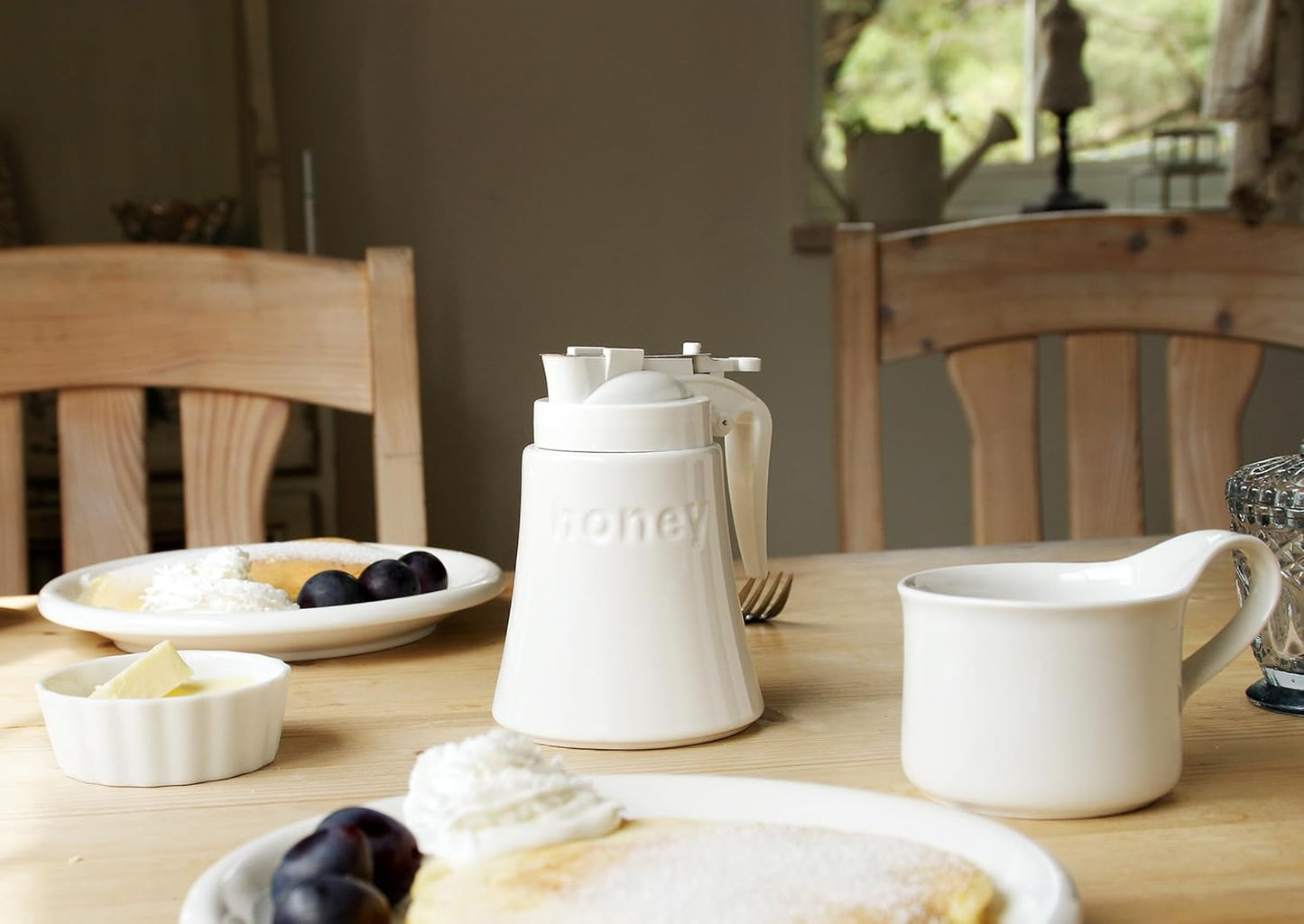 ZERO JAPAN Honey Pot BRM-40 WH, White, 3.9 x 3.5 x 4.9 Inches (100 x 90 x 125 mm)