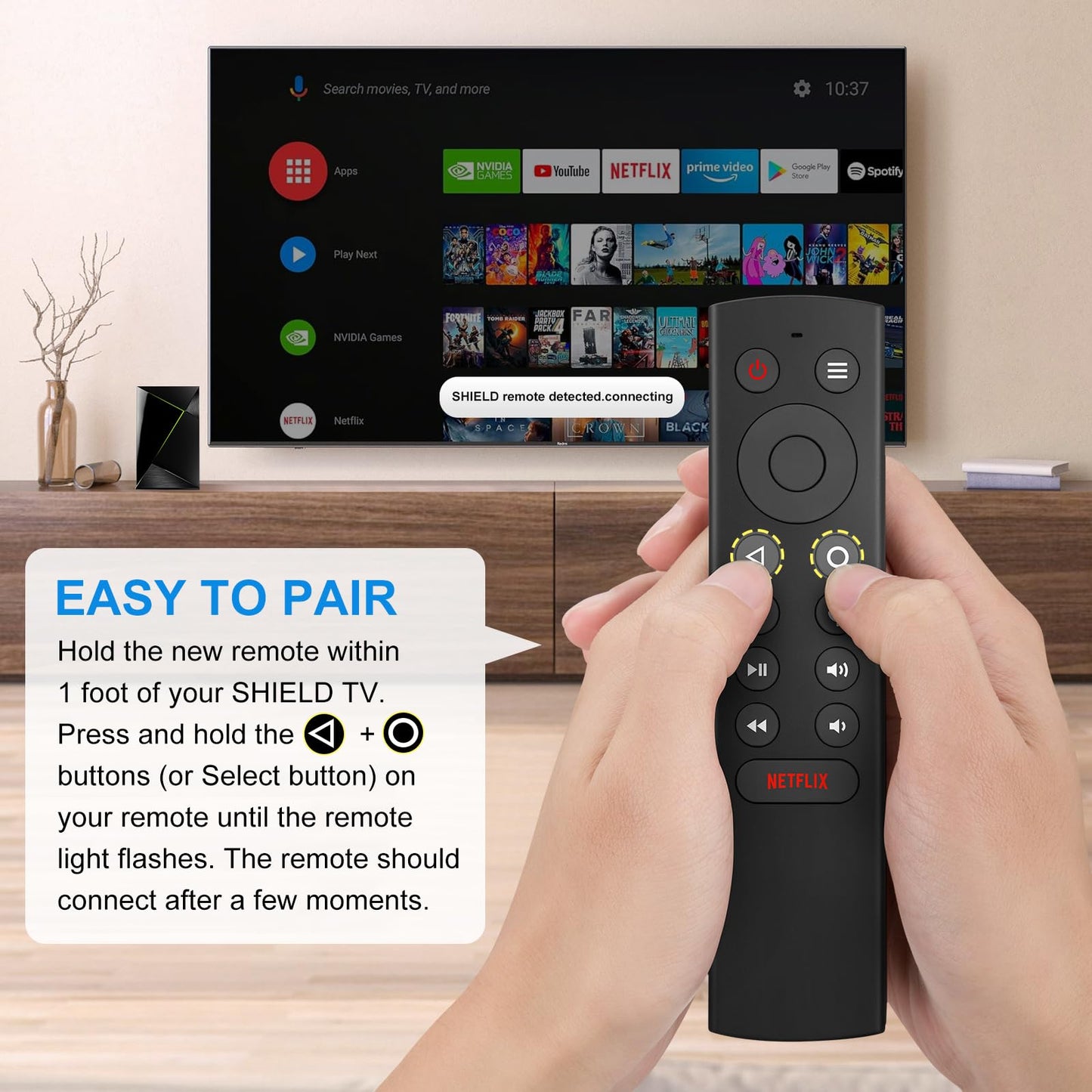 Voice Remote Replacement for TCL Android Smart TVs,RC813 with Google Voice Function