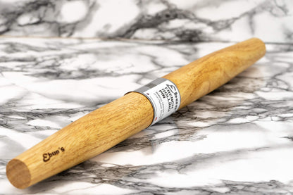 Ebuns French Rolling Pin – 18 Inch Wooden Dough Roller for Baking Pizza, Pie Crust, Cookies & Pasta | Essential Kitchen Tool & Gift for Bakers, Chefs & Home Cooks