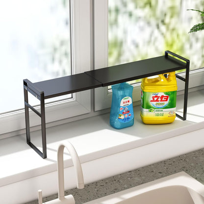 1pcs Counter Small Narrow Tall Shelf for Windowsill Kitchen Organizer Window Sill Plant Shelf Stackable Shelves