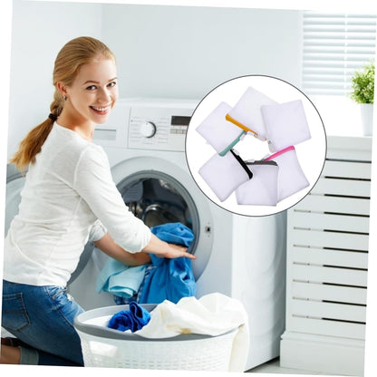 Zerodeko 6pcs Laundry Bag Set, Fine Mesh Washing Bags for Underwear, Bras, Travel Wash Bag with Zipper