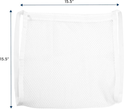15.5 Inch 15.5 Inch, 1 Pack S&T INC. Sneaker Dryer Bag, Dryer Door Shoe Net with Elastic Straps, Sneaker Laundry Bag