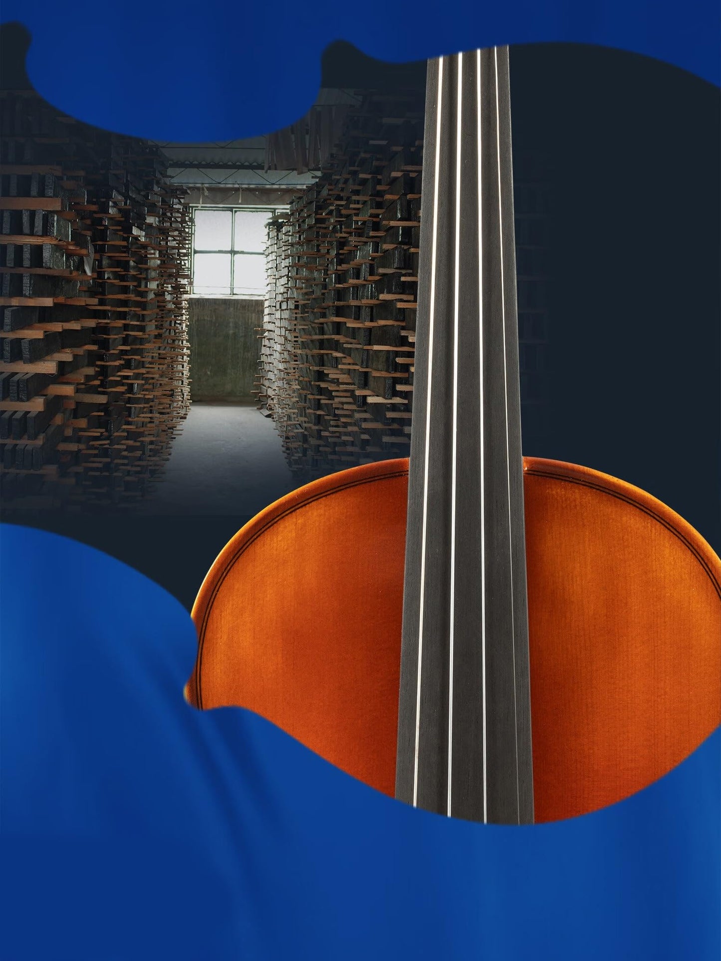 A Full Sized Handmade Solid Wood Violin Perfect For Beginners And Competition Grade Players. Violins Set(4/4)