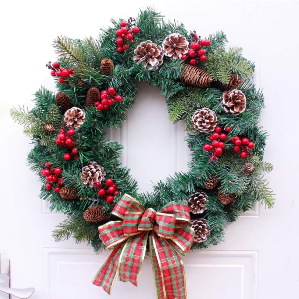 200 400 SallyFashion Artificial Red Berries on Wire Stems - Stems with Holly Berries for Christmas Tree, Wreaths