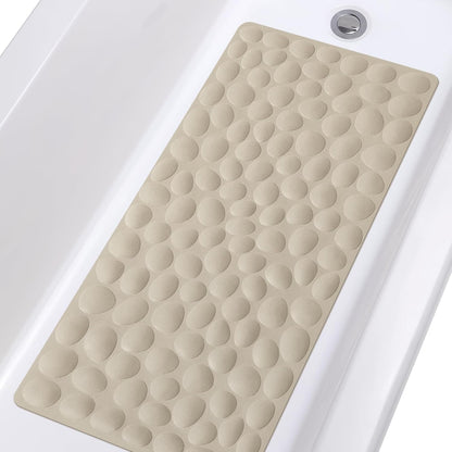 16x31.5 inch OTHWAY Bathtub Mat Non Slip, Rubber Bath Mat for Kids for Baby, Large Bath Mats for Bathroom Tub