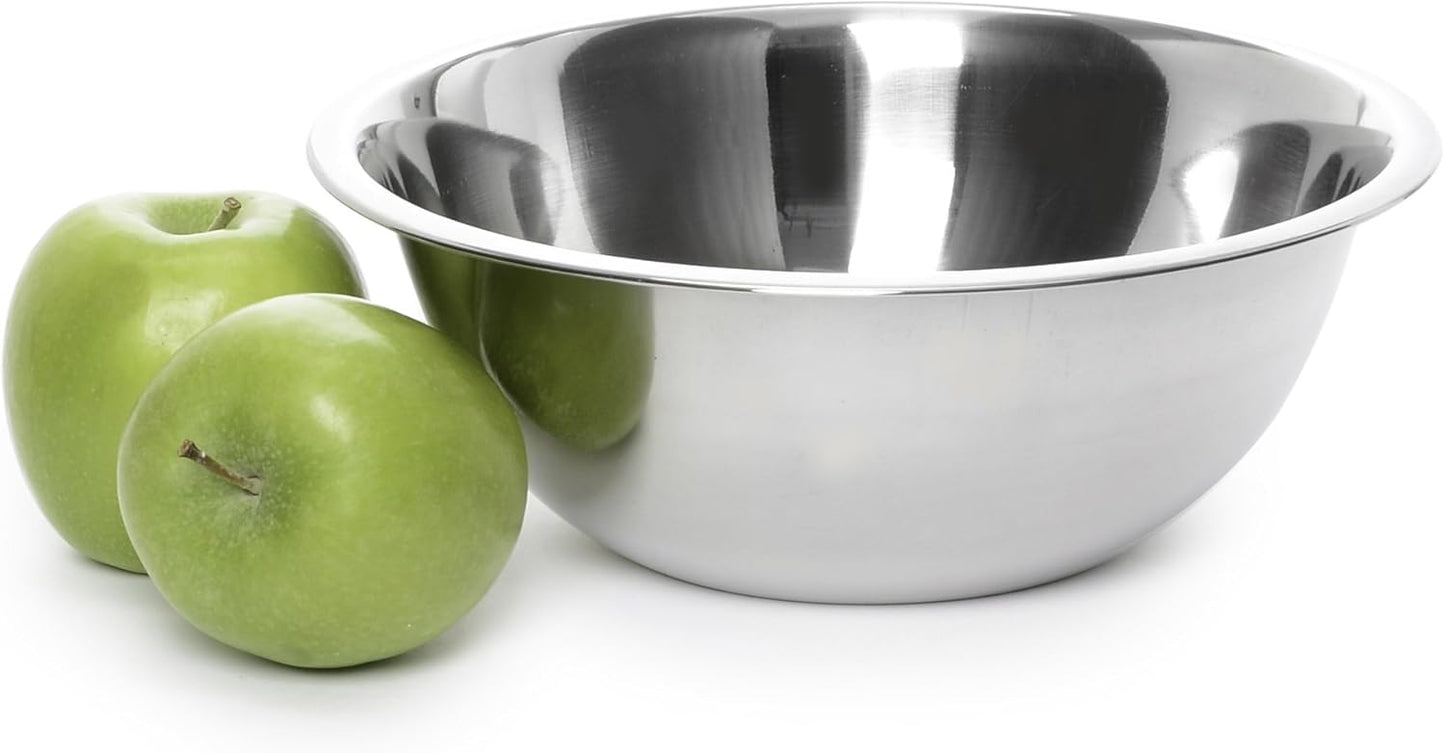 YBM HOME Stainless Steel Mixing Bowl for Cooking, Baking, Mixing, Serving, Polished Mirror, 1.5 Quart, 2533
