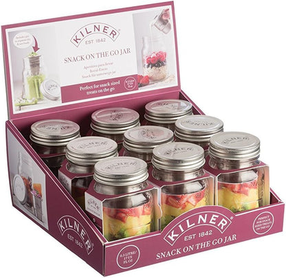 Kilner Snack On The Go Jar, 17 oz