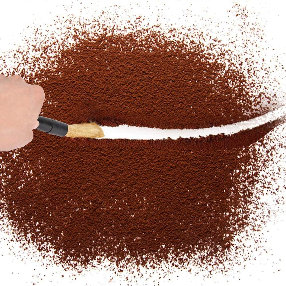 Coffee Machine Cleaning Brush, 2 Head Espresso Grinder Brush for Home Kitchen