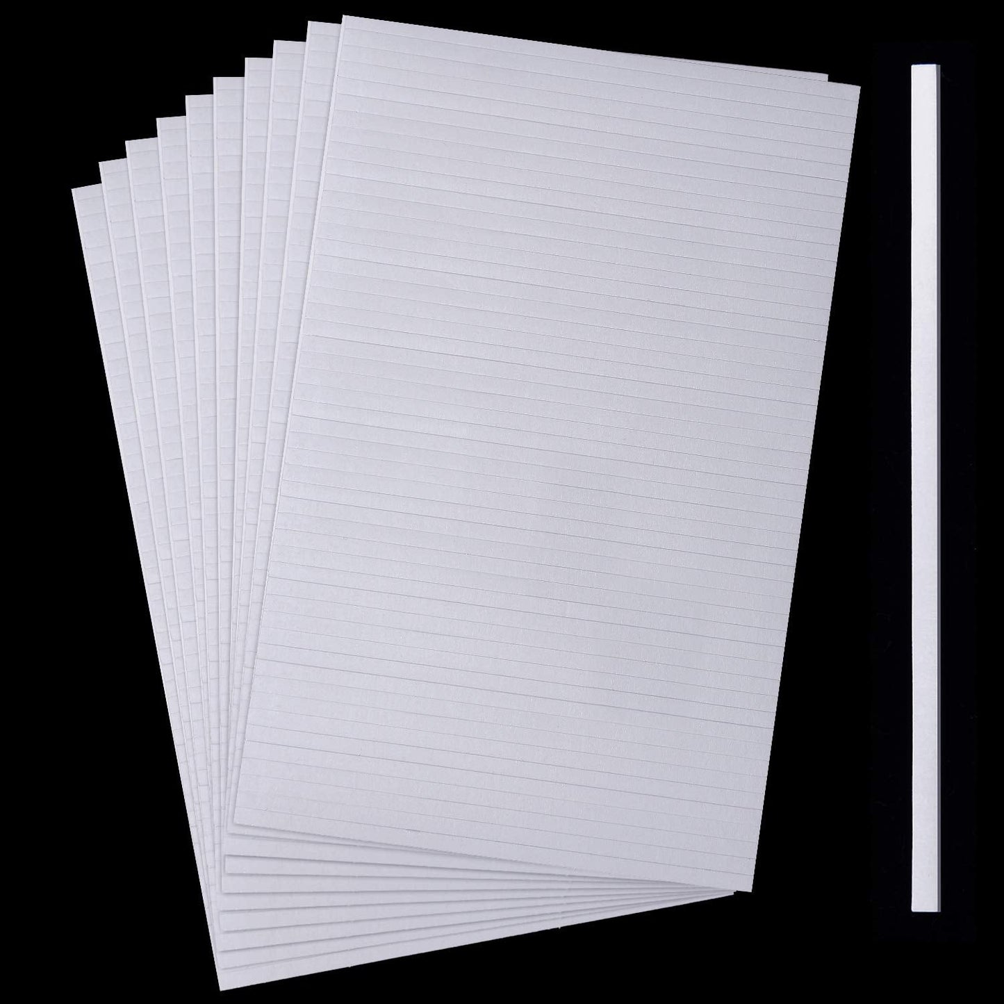 Outus 20 Sheets Foam Strips 1000 Pcs Double Sided Adhesive Foam Tape 3D Craft Tape for DIY Handmade Mini Stickers for Art Crafts Scrapbooking Card Making Office Supplies, 5.91 x 0.12 Inches