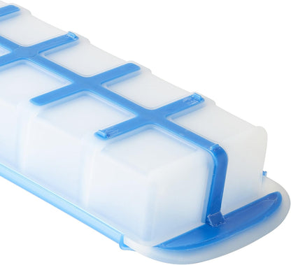 GoodCook Touch Prep and Freeze Ice Tray, Stackable 2-oz. Cubes with Slide-off Cover