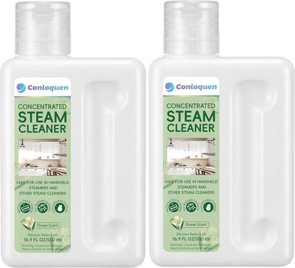 20X 5.28 33.8 FL.OZ, Concentrated Steam Mop Solution Makes Gallon Formula for All Steam Mop Cleaners, Multisurface
