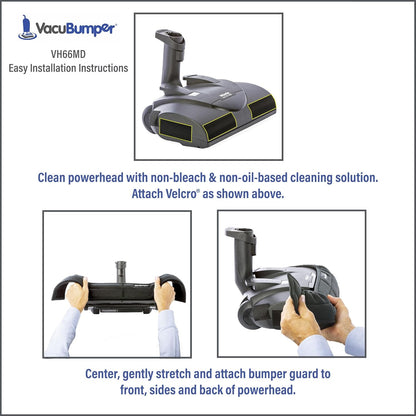 Powerhead Bumper Guard for Canister & Central Vacuums - Fits Miele SEB 228 & SEB 236, Wessel-Werk EBK 360