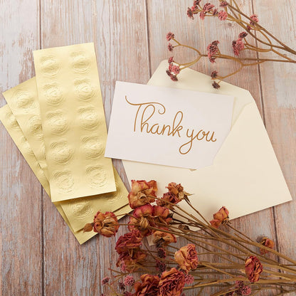 100 Pieces A7 Envelopes 5x7 Cream Color, 5.24 x 7.24 Inches