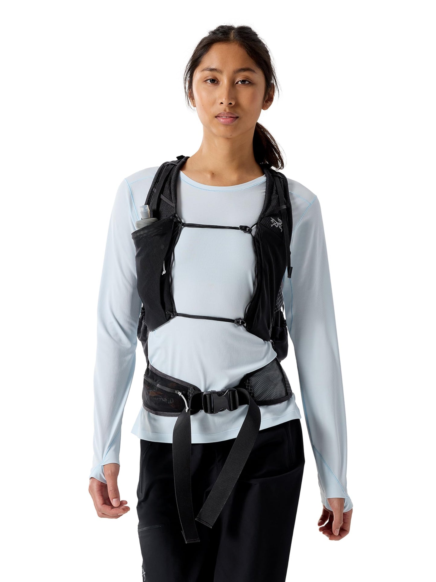 Arc'teryx Aerios 35 Backpack | Precision-Fit Ultralight 35L Hiking Pack | Black, Regular