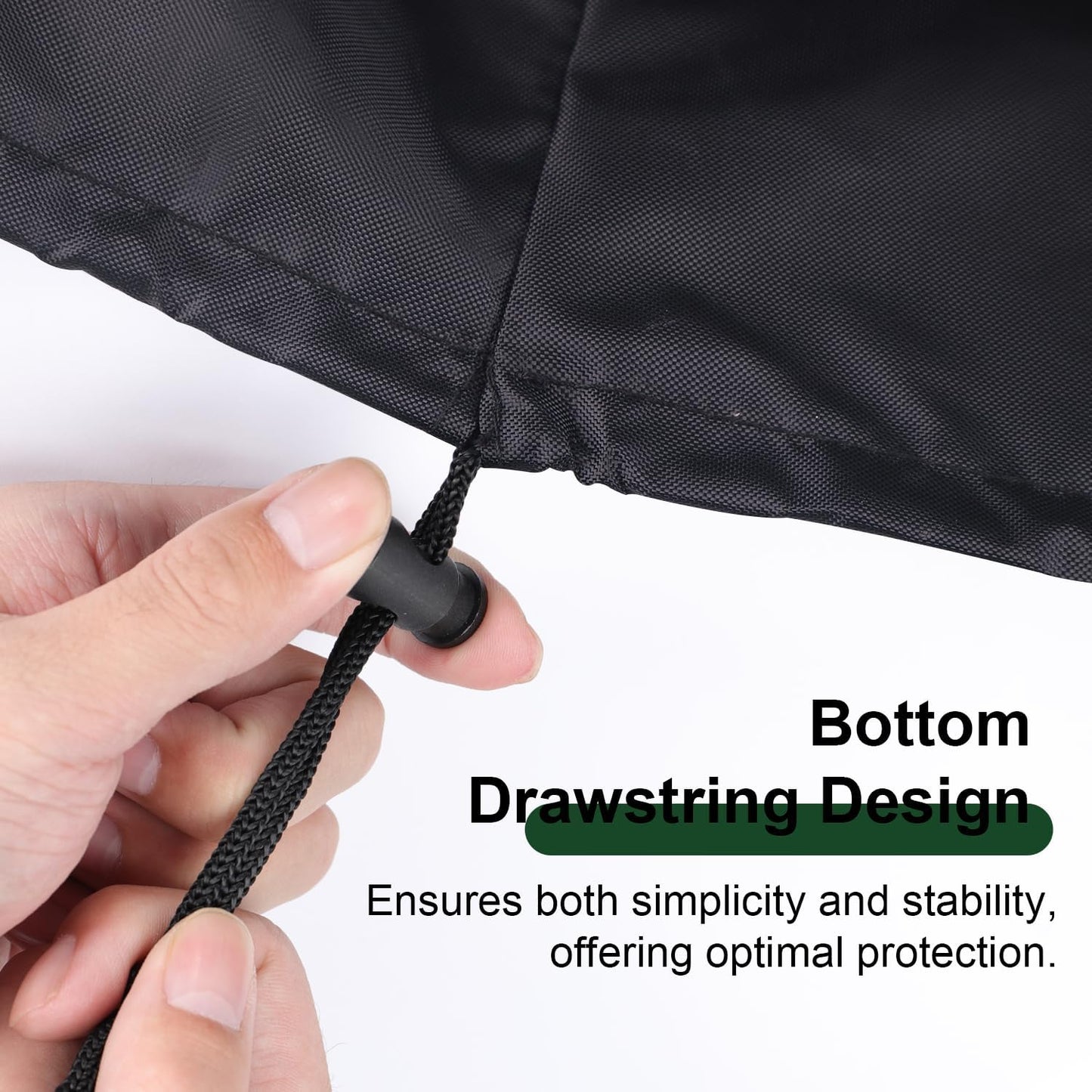 Coffee Machine Dustproof Cover, Universal Waterproof Shield for Home, Garage, and Office Appliances (Black)
