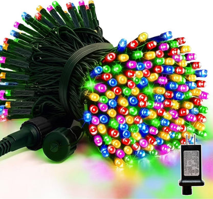 200LED 66FT LAMPHOME Multicolor Christmas Mini String Lights,Plug in Waterproof Connectable LED Fairy Lights,Indoor