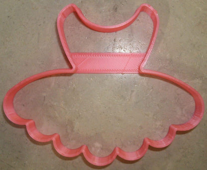 TUTU OUTLINE BALLERINA DRESS DANCE COSTUME COOKIE CUTTER, Made in USA PR2710