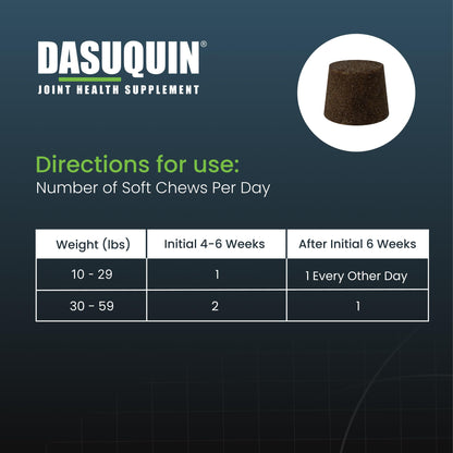 Nutramax Laboratories Dasuquin with MSM Soft Chews Small/Medium Dog 84 Count, brown