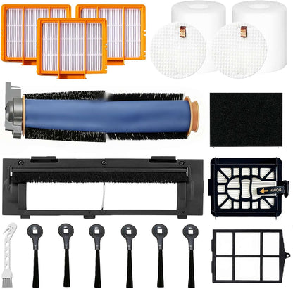 Shark Replacement Parts Kit - Main Brush, Filters & Side Brushes for AV2511AE, AV2501S, RV2610WA & More