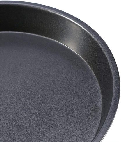 Yosoo 8 Inch Carbon Steel Non-Stick Round Pizza Pan, Microwave Oven Baking Dish
