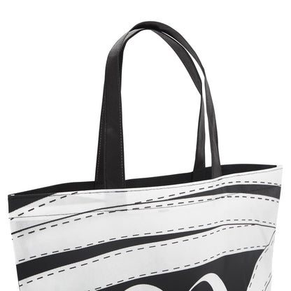 BLUE PANDA 12-Pack Large Mummy Halloween Tote Bags for Halloween Parties - 15 x 16 Inches Trick or Treat Sacks, Reusable Goodie Bags for Kids & Adults