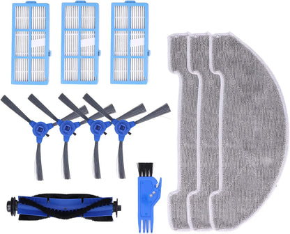 Robotic Vacuum Cleaner Replacement Filters, Compatible with Proscenic 850T Sweeping Robot