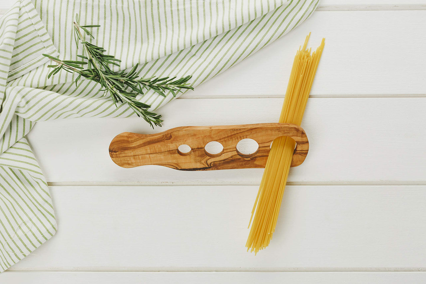 Naturally Med - Olive Wood Spaghetti Measure/Measurer/Spaghetti Measuring Tool/Spaghetti Measurer