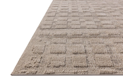 Loloi Amber Lewis Monty Collection MOT-06 Pebble/Beige 11'-6" x 15', .50" Pile Height, Area Rug
