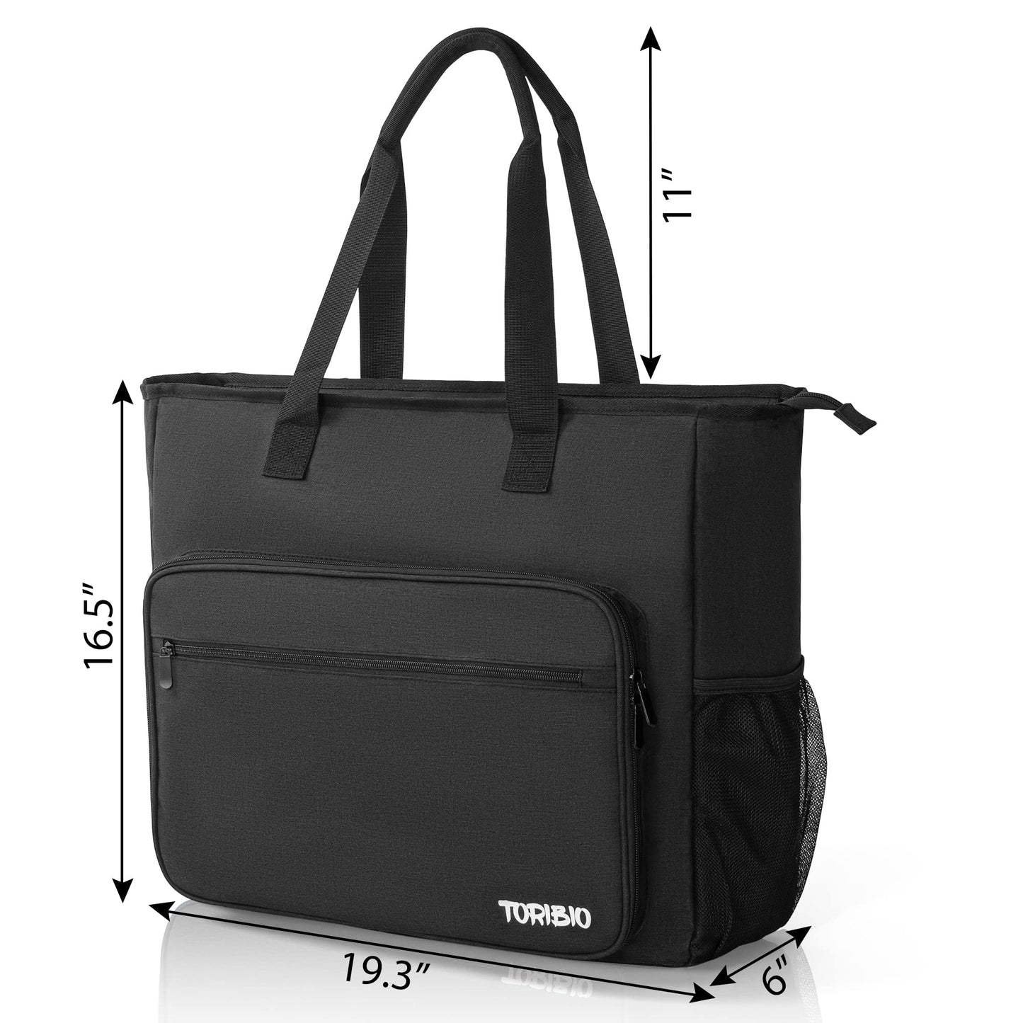 TORIBIO Diamond Painting Storage Bag for A3 Light Pad,Diamond Painting Carrying Case,with Extra Pocket for Diamond Art Supplies,Black,Bag Only