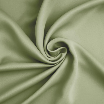 Sun Zero Soho Blackout Grommet Curtain Single Panel, 54" x 95", Sage Green, Energy Efficient