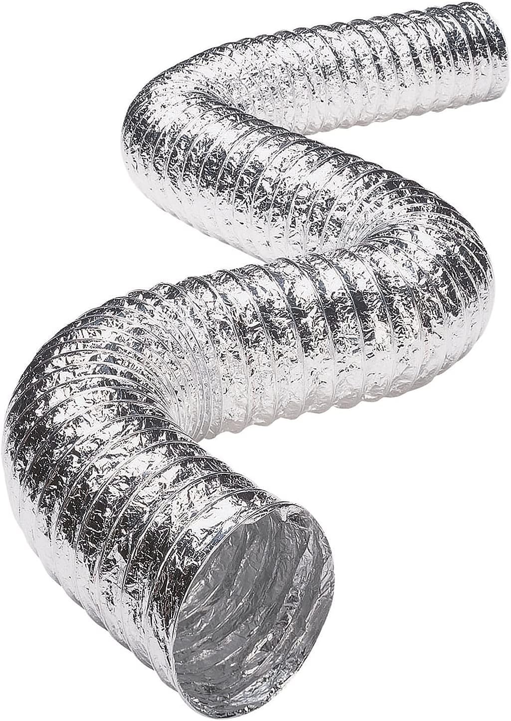 Deflecto FLXC0408 Aluminum Ducting Kits, 2-ply 8ft UL 181 Class 1